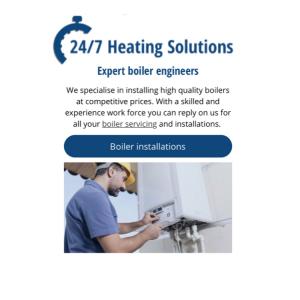 24/7 Heating solutions
