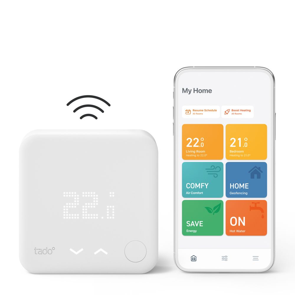 Tado V3+ White Wireless Smart Thermostat Starter Kit Mr Central - Main Image