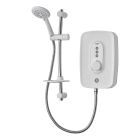 Triton Danzi White 9.5kw Electric Shower c/w DuElec Shower Kit