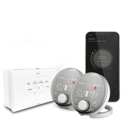 Ideal Heating Halo Air Wi-Fi​ 2-Zone Programmable Room Thermostat