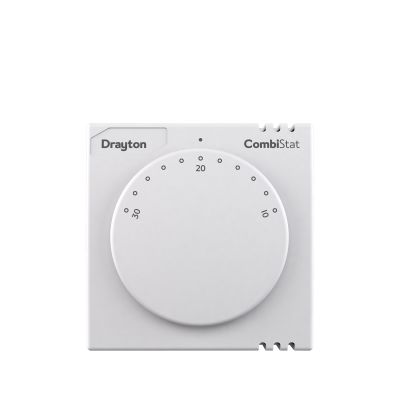 Drayton RTS8 Combi Stat (SPST) 2 or 3 Wire Room Thermostat