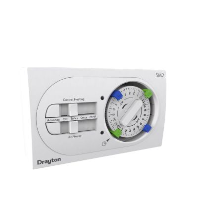 Drayton SM2 Twin Channel 24 Hour Programmer