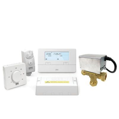 EPH Controls CR22P Hardwired Y Plan Heating Control Pack c/w R27, B322MID, CM2, WRP & WC2