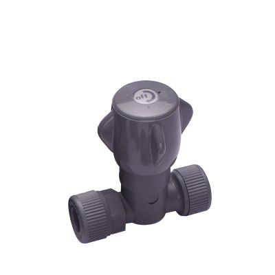 Davant GPF Grey 15mm Push Fit Stopcock Valve