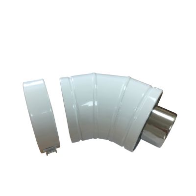 Grant White System Internal High Level 45 Degree Elbow (For 26-70kW)