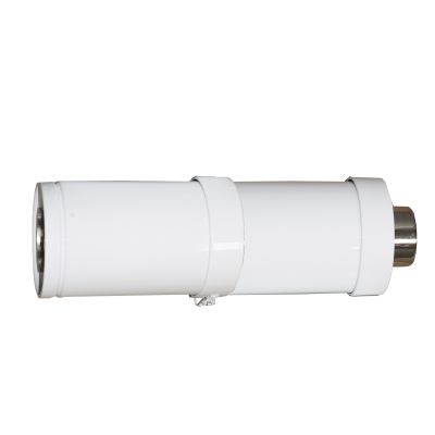 Grant White System Internal High Level 275-450mm Adjustable Flue Extension (For 26-70kW)