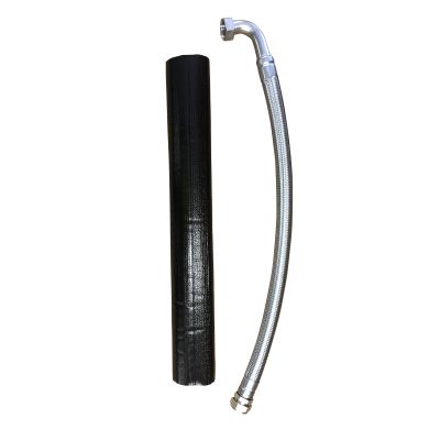 Pump House Flexible ASHP Hose 750mm x 28mm - 1.1/4" Male (Pair)