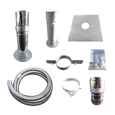 Grant Orange System Conventional 125mm x 14 Metre Flexible Flue Kit (For 46-70kW)