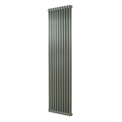 2000 H X 490 W 2 Column Vertical Grey Aluminium Radiator