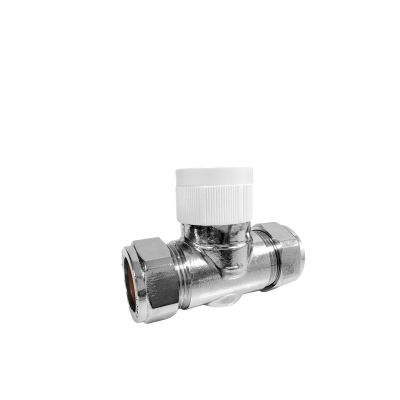 EPH Controls SEMTRVB22 22mm Straight Cylinder Thermostat Valve Body (For Use With eTRV-HW)