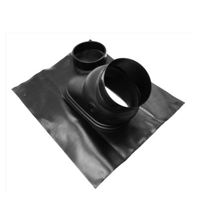 Grant White System Lead Pitched Roof Flashing With Collar (For 12-26kW)