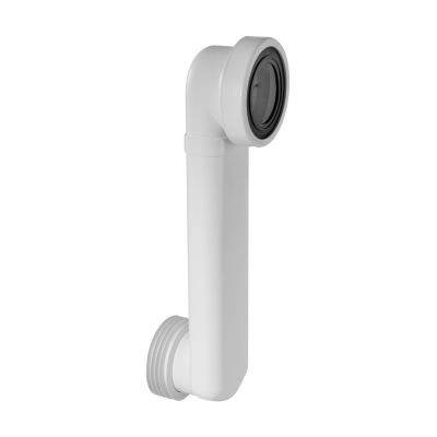 McAlpine 400mm Offset ABS WC Pan Connector