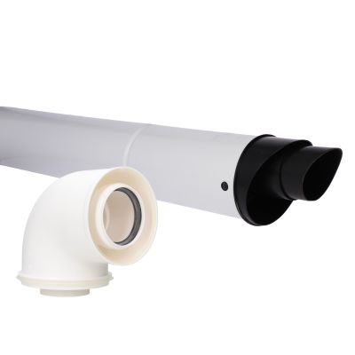 Ideal Atlantic 600 mm Long Horizontal Flue