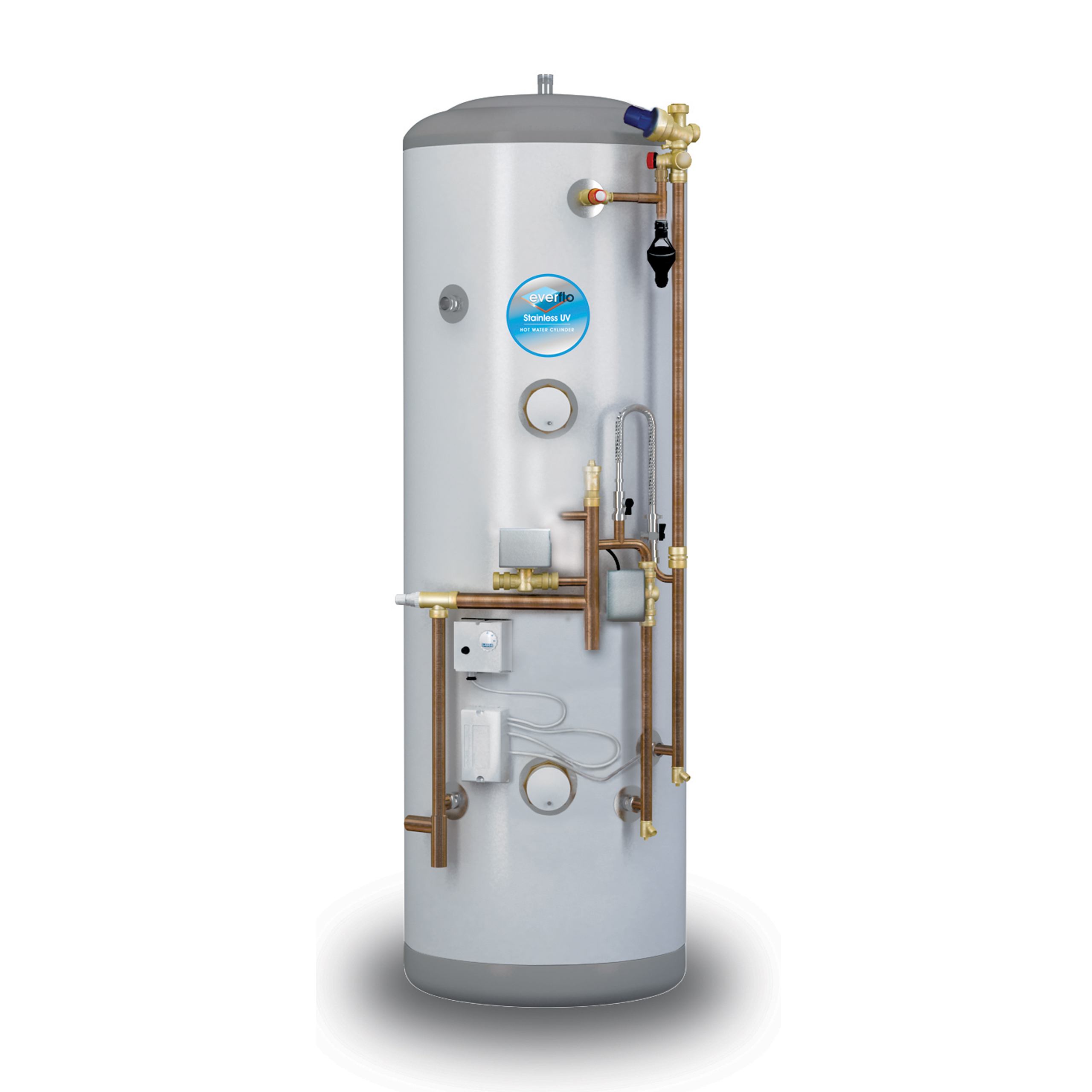 Kingspan Hot Water Cylinders ULTRASTEEL 300L INDIRECT HORIZONTAL