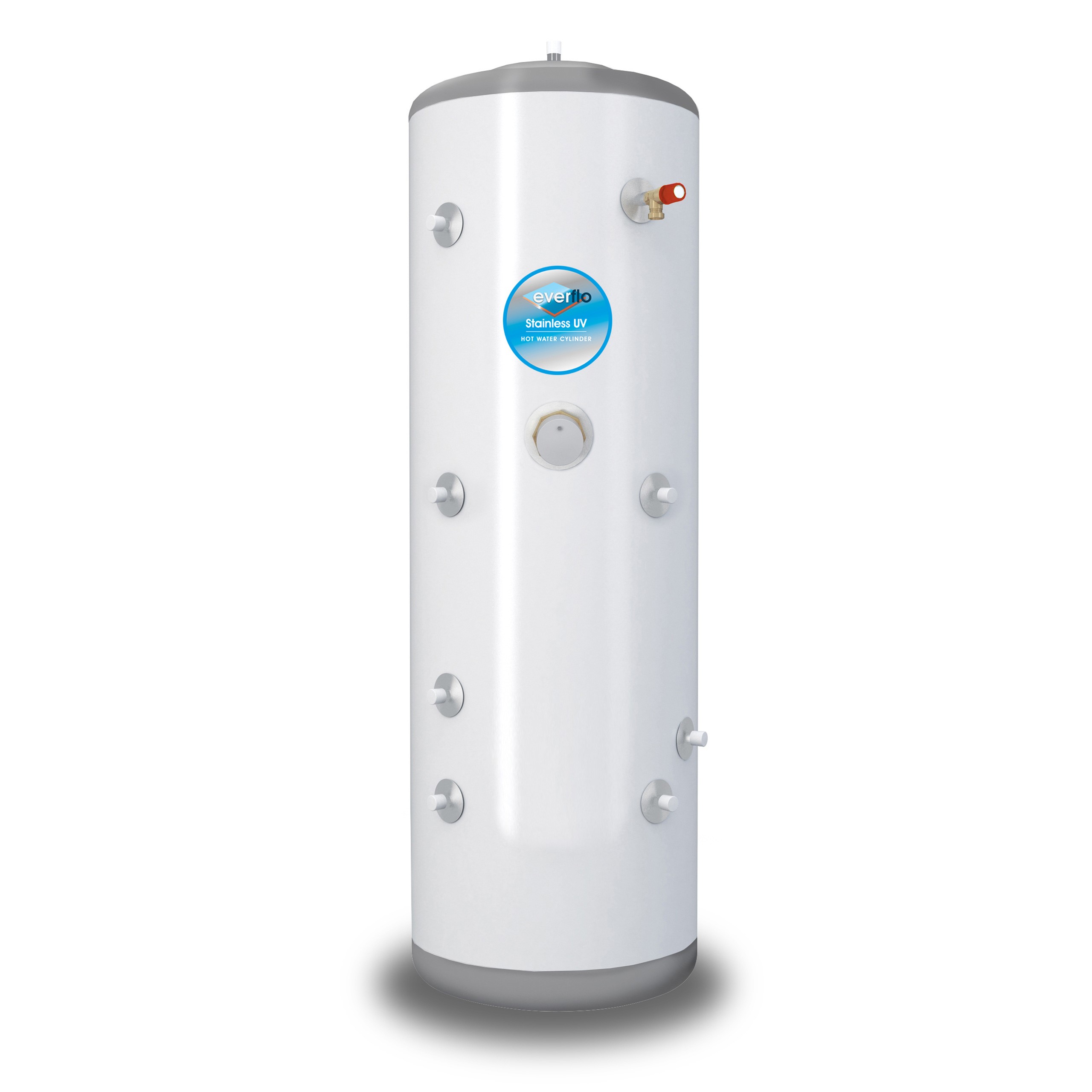 everflo Stainless 250L Twin Coil Unvented Hot Water Storage