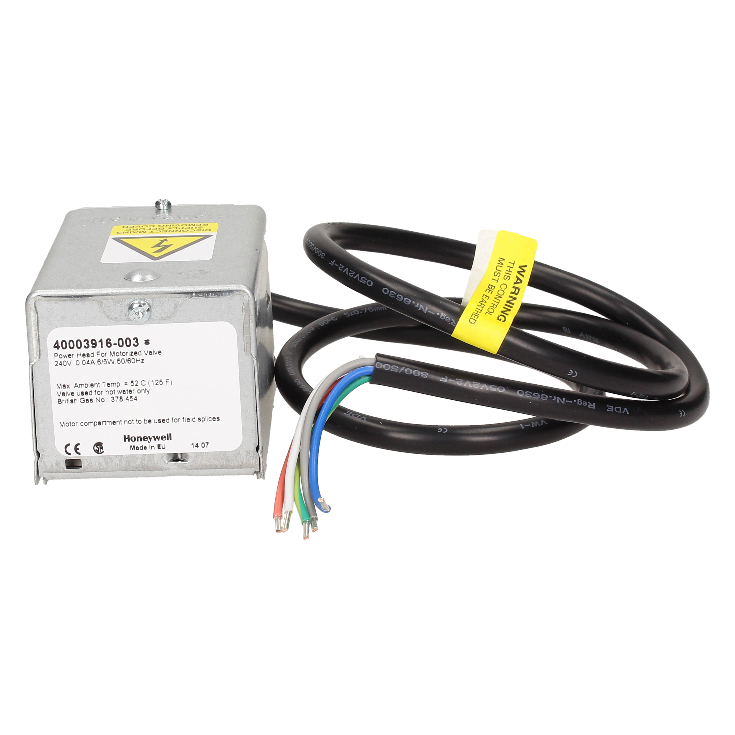 Honeywell Home Replacement Actuator Head -003 V4073A Mr Central