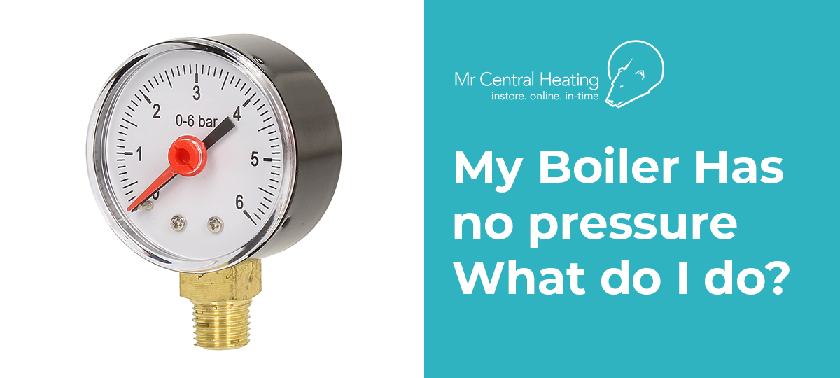 Boiler has no pressure - What do I do?