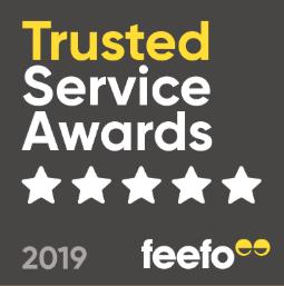2019 Feefo Gold Service Award For Customer Reviews & Insights