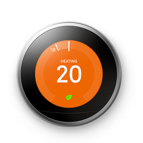 Google Nest Learning Thermostat Pro - Stainless Steel